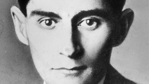 Schwarz weiß Foto portät eines jungen Mannes - Franz Kafka